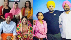 sidhu moose wala family photo